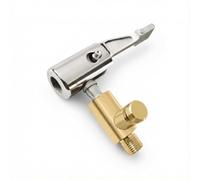 Leiwee Adattatore per Pompa d’Aria Auto in Metallo, Connettore 90° per Bosch EasyPump, Adattatore Gonfiaggio Bici Moto, Resistente 250 PSI (8mm)