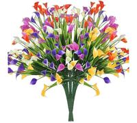 Lejelyma 15 Pezzi Fiori del Giglio finte Calla, 5 Colori Fiori Artificiali a Gambo Lungo Realistico
