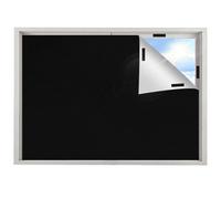 Lejelyma Coperchio di Finestra Blackout, Isolamento di Calore da 57x39 Pollici Sfumature Nere out, Nessuna Cover Blackout per Finestra Rimovibile per la Scuola Materna