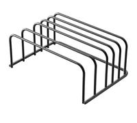Lejelyma Organizzatore di taglieri a 5 Slot per Tagliere in Acciaio Inossidabile Supporto Mobile da Cucina Raccolto di Metallo Che salvava Il bilancio per lamiera e teglia da Forno