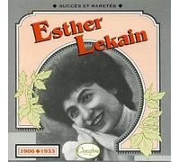 Lekain, Esther - Esther Lekain 1906-33 [Import]