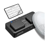 LEKATO Bluetooth Pedale Girapagina per Tablet e Smartphone, Pedale Wireless Silenzioso