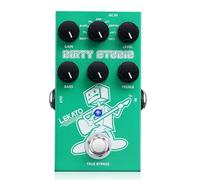LEKATO Boost Distortion Overdrive Digital Guitar Effect Pedal con 9 toni, equalizzatore a 3 bande, True Bypass, Combo Clean Pedal per chitarra elettrica