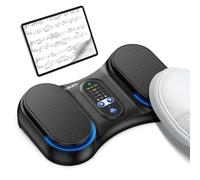 LEKATO Pedale Bluetooth per Svolta Pagina, Pedaliera Wireless, Interruttore a Pedale Ricaricabile per Telefono, Tablet, Pedale Portatile, Compatibile con Android e iOS