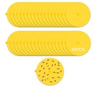 LEKEFETO 45 pezzi di ricarica trappole per pulci: dischi adesivi circolari per trappole per pulci, adesivi per pulci, per animali domestici, tappeti, soggiorno