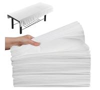 LEKEFETO 50 federe per lettini massaggianti: 80 x 180 cm, copertura per lettini massaggianti, in tessuto non tessuto, per massaggi spa, cuscini per lettino da massaggio, salone di bellezza, spa