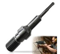 LEKEFETO Adattatore SDS-Plus 1 1/4 pollici: filettatura UNC, corona diamantata UNC, adattatore per martello perforatore per carotatrici diamantate, carotatrice per corona