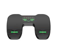 LEKEFETO Bluetooth Page Turning Pedale: interruttore a pedale elettrico a due pedali, funzionamento multifunzione, pedale Page Turner, pedale laterale, per tablet e smartphone, musica