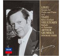 Lekeu/ Ysaye/ Grumiaux, Arthur - Lekeu: Violin Sonata / Ysaye: Reve D'Enfant