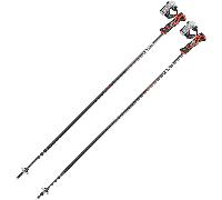 LEKI Airfoil 3d - Unisex - Grigio / Nero / Rosso - Taglia 130- modello 2025