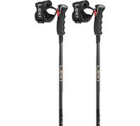 Leki - Artena Airfoil 3D - Bastoncini da sci 120 cm nero/ roségold