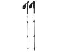 Bastoncini da trekking leki skytera carbon lite bianco nero arancione 100 135 cm
