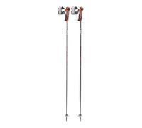 Leki Bastoncini da Sci Airfoil 3D, Black-Anthracite-Red, 110CM