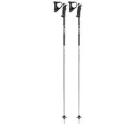 Leki - Bastoncini da sci alpino - Stella S Lady White Anthracite in Alluminio - Taglia 125 cm - Grigio