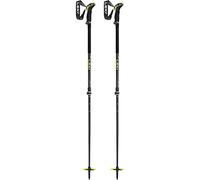 Leki Bastoncini da Sci Guide 2, Black-Neonyellow-Dk Anthracite, 110-150cm