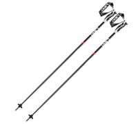 Leki Bastoncini da Sci Neolite, Anthracite-Black-Bright Red, 115CM