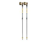 Leki Bastoncini da Sci Spitfire Vario 3D, denimblue-aegeanblue-Mustard, 110-140cm