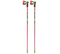 Leki - Bastoncini da sci - Venom GS 3D in Alluminio - Taglia 120 cm - rosso