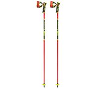 Leki - Bastoncini da sci - Venom Sl 3D Bright Red in Alluminio - Taglia 120 cm - rosso