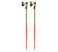 Leki - Bastoncini da sci - Worldcup Lite Sl 3D Bright Red-Black-Neonyellow , in Alluminio - rosso rosso 115 cm