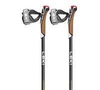 Leki flash carbon nordic walking poles green black