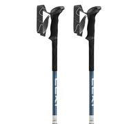 LEKI Makalu - Bastoni da trekking unisex, regolabili in alluminio (110-145 cm), con piastra da trekking