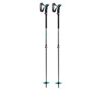 Leki - Bâtons de ski de randonnée - Guide Lite 2 Silvergray-Petrol-Black in Alluminio - Blu