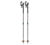 Leki - Bâtons de ski de randonnée - Helicon Lite 2 Dark Anthracite-Neonorange-Black in Alluminio - Nero