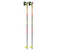 Leki - Bâtons de ski de randonnée - Mezza Race Bright Red-Black-Neonyellow - Taglia 130 cm - Nero