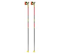 Leki - Bâtons de ski nordique - Prc 750 Bright Red-Neonyellow-Black - Taglia 155 cm - rosso