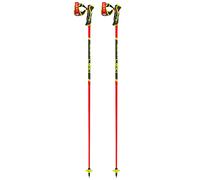 Leki - Bâtons de ski - Venom Sl 3D Bright Red in Alluminio - Taglia 130 cm - rosso