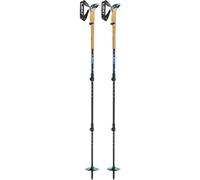 Leki Bernina Lite 3 W - bastoncini scialpinismo - donna 135 Black/Blue woman Alluminio