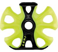 LEKI Big Mountain Binding Basket - Piatto Invernale, Colore: Giallo Fluo