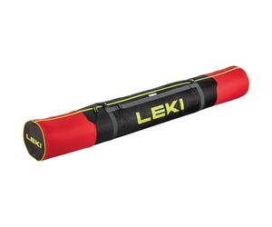 Leki Borsa Cross Country Ski, Bright Red-Black-Neonyellow