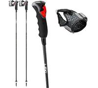 LEKI CARBON 12 3D - 125 - BLACK-DARK ANTHRACITE-NEON YELLOW