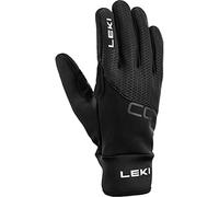 LEKI CC - Guanti termici, taglia EU 9.5, colore: Nero