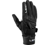 LEKI Cc Shark - Guanti da sci di fondo sottili, leggeri, taglia 9.5 - colore nero