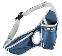 LEKI Cintura da drinkbelt, Cinghia per idratazione Unisex, Dark Denim-Poppy Red-Dawn Blue, Taglia Unica