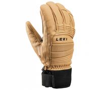Leki Copper 3D Pro M - guanti da sci - uomo 9 Dark Yellow unisex Pelle,Primaloft Gold
