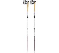 Leki Cross Trail FX Superlite Compact - bastoncini pieghevoli 120 White/Dark Red unisex