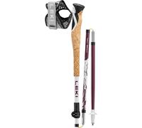 LEKI Cross Trail FX Superlite Compact Trekkingstöcke - weiß