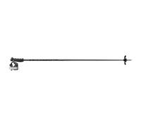 Leki - Detect S - Bastoncini da sci 125 cm grigio/nero