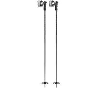 Leki - Detect S - Bastoncini da sci 120 cm grigio/nero