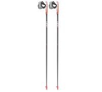 LEKI Flash Carbon - Bastoncini da passeggio, 125 cm, colore: Antracite scuro