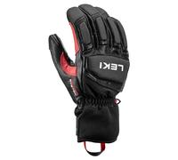 LEKI Griffin Pro 3D - Guanti Alpin con Trigger 3D - Nero/Rosso, Gre:8.5