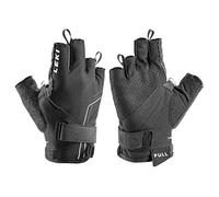 Leki Guanti Corti Nordic Breeze Shark, Schwarz-Weiss, EU 10