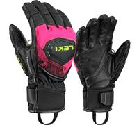 Leki Guanti da sci bambino WCR PRO TR black/neonpink 26/27 - 8,0