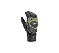 Leki - Guanti da sci - Wcr Coach 3D Black-Ice Lemon - Taglia 9 - Nero
