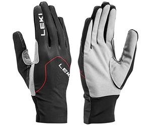 Leki Guanti Nordic Skin, Black-Red-Graphite, EU 11