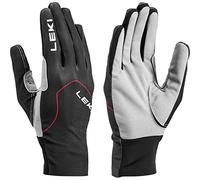 Leki Guanti Nordic Skin, Black-Red-Graphite, EU 7.5